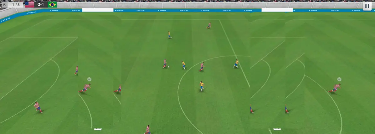 Soccer REAL match HUD