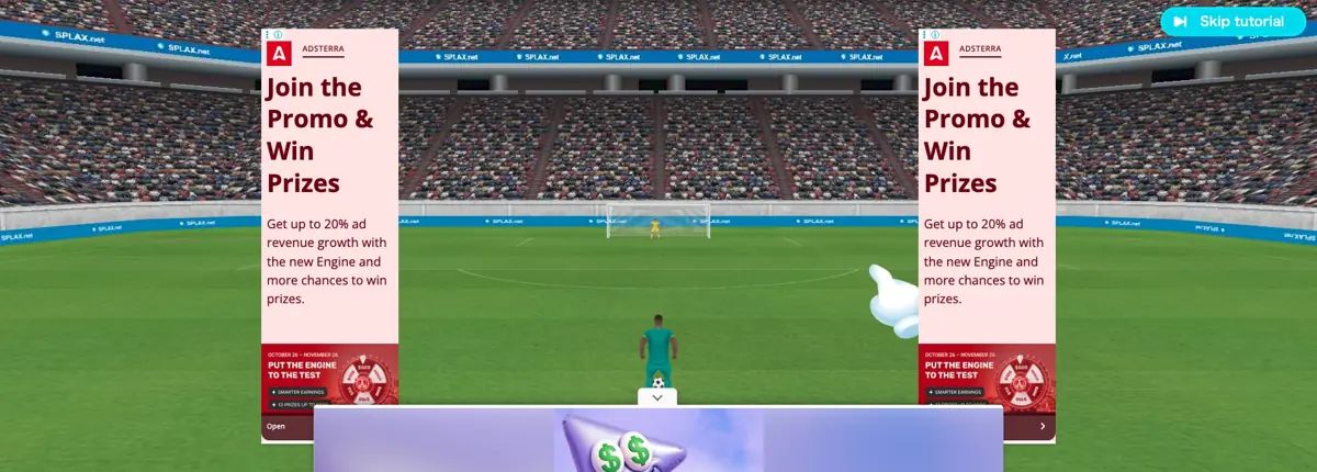Soccer REAL tutorial overlay